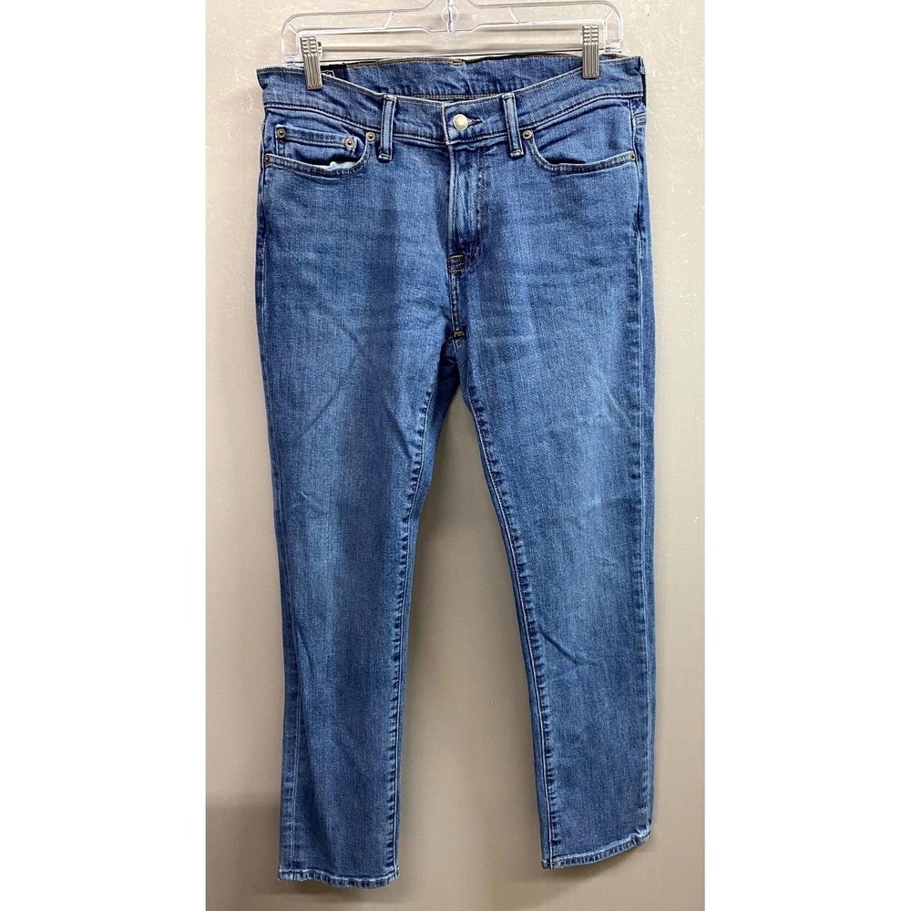 Abercrombie & Fitch Rustin Athletic Slim Jeans Mens 30x30 Blue Denim Medium Wash